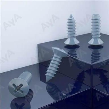 Oval forsænket hovedskrue